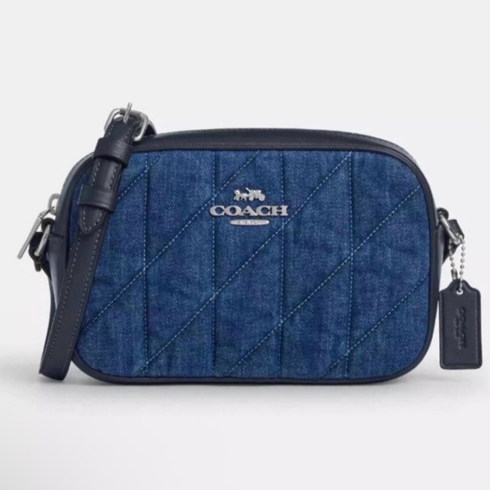 Coach Mini Jamie Camera Bag in Quilted Denim